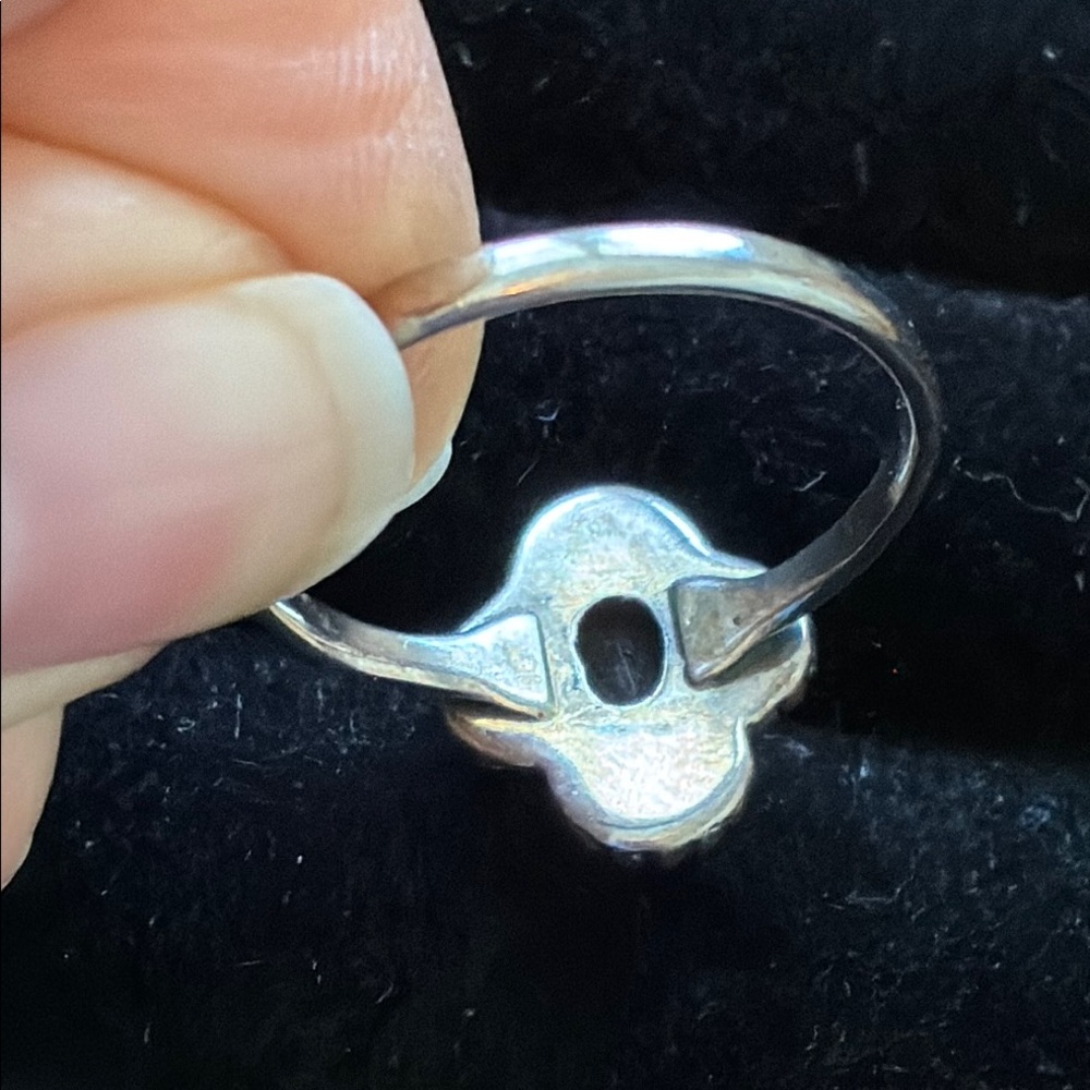 Amethyst Sterling Silver Elegant Ring - Purple Ge… - image 6